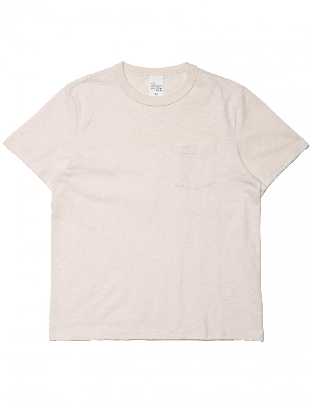 Roy Heavy Slub T-Shirt - Ecru