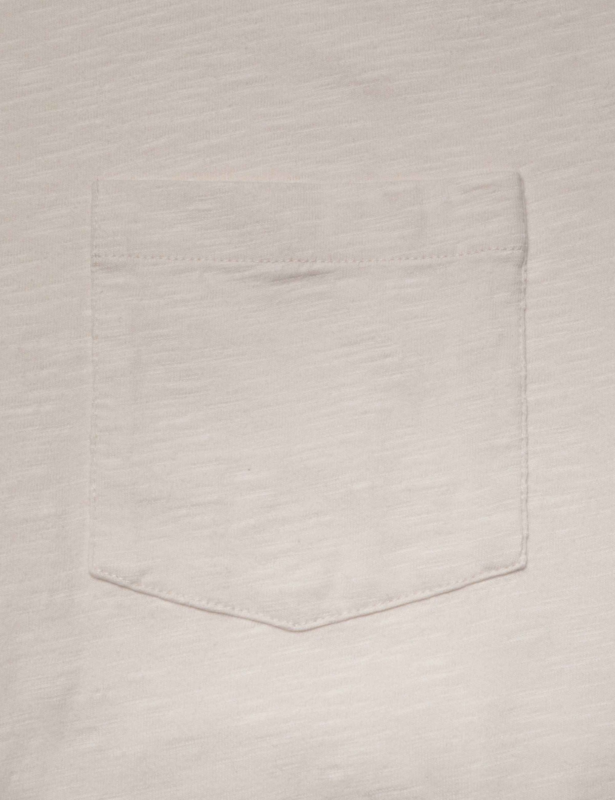 Nudie Jeans Roy Heavy Slub T-Shirt - Ecru