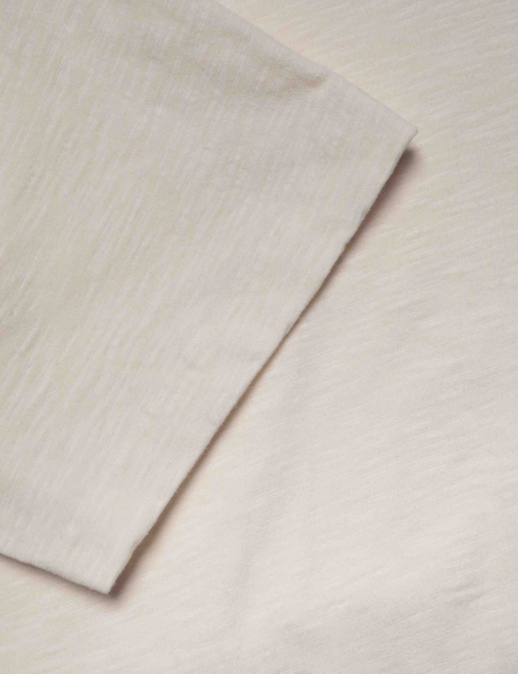 Roy Heavy Slub T-Shirt - Ecru