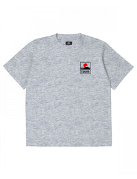 Sunset On MT Fuji T-Shirt - Grey Marl