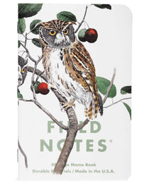Birds & Trees Memo Books - Pack A