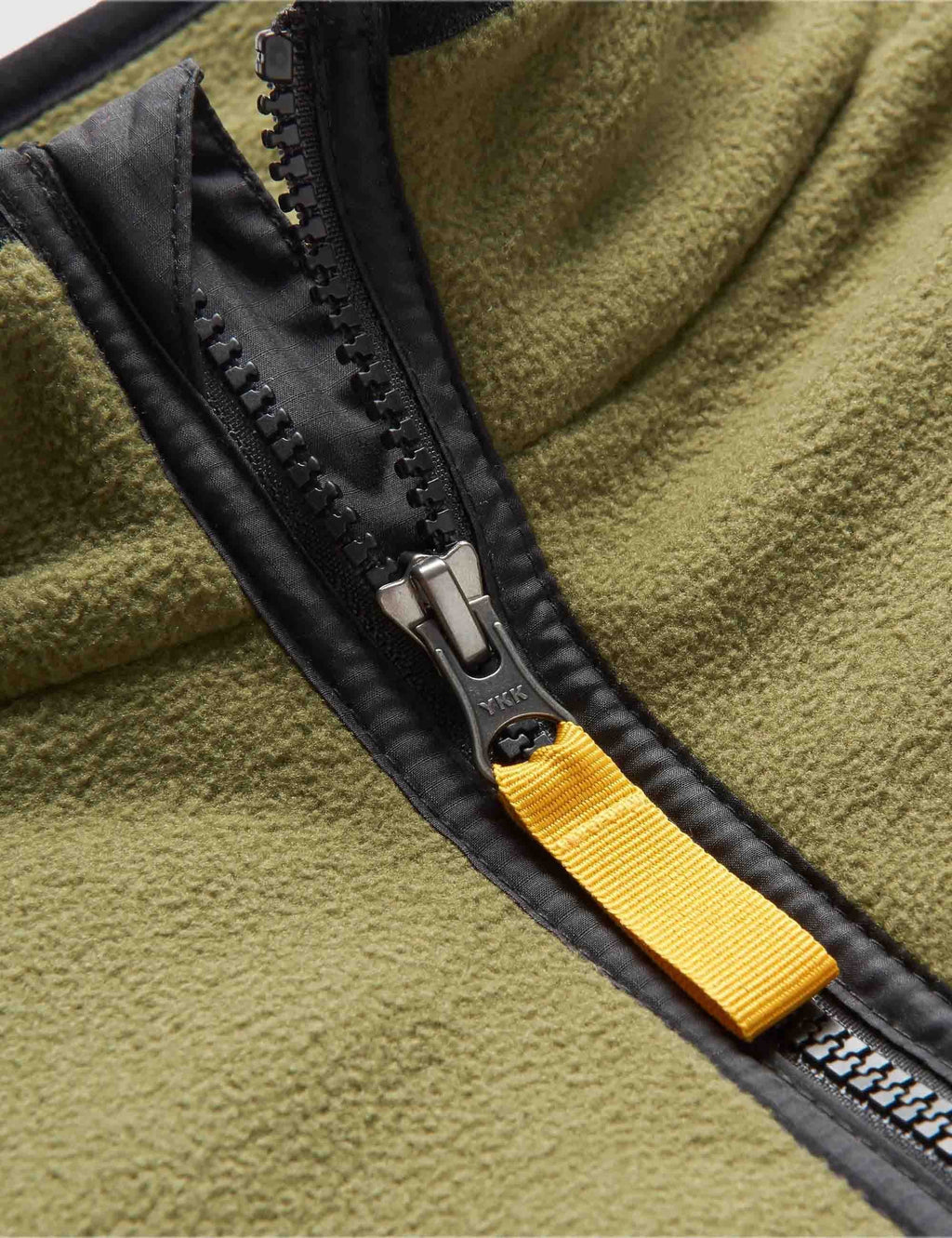 Set Off Polar 1/4 Zip Fleece - Khaki