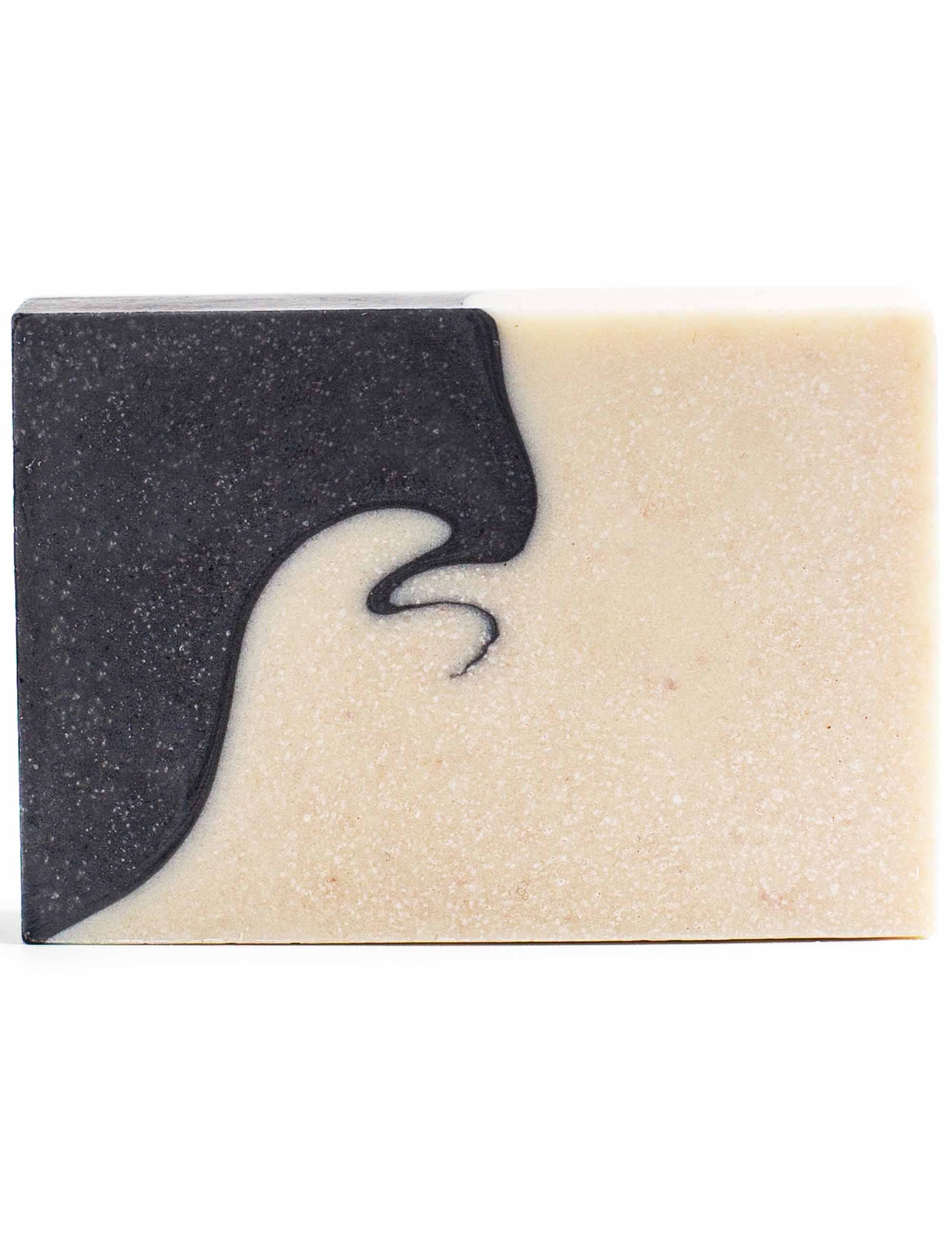 Scottish Handmade Salt Soap - Patchouli, Frankincense, Mandarin & Cedar