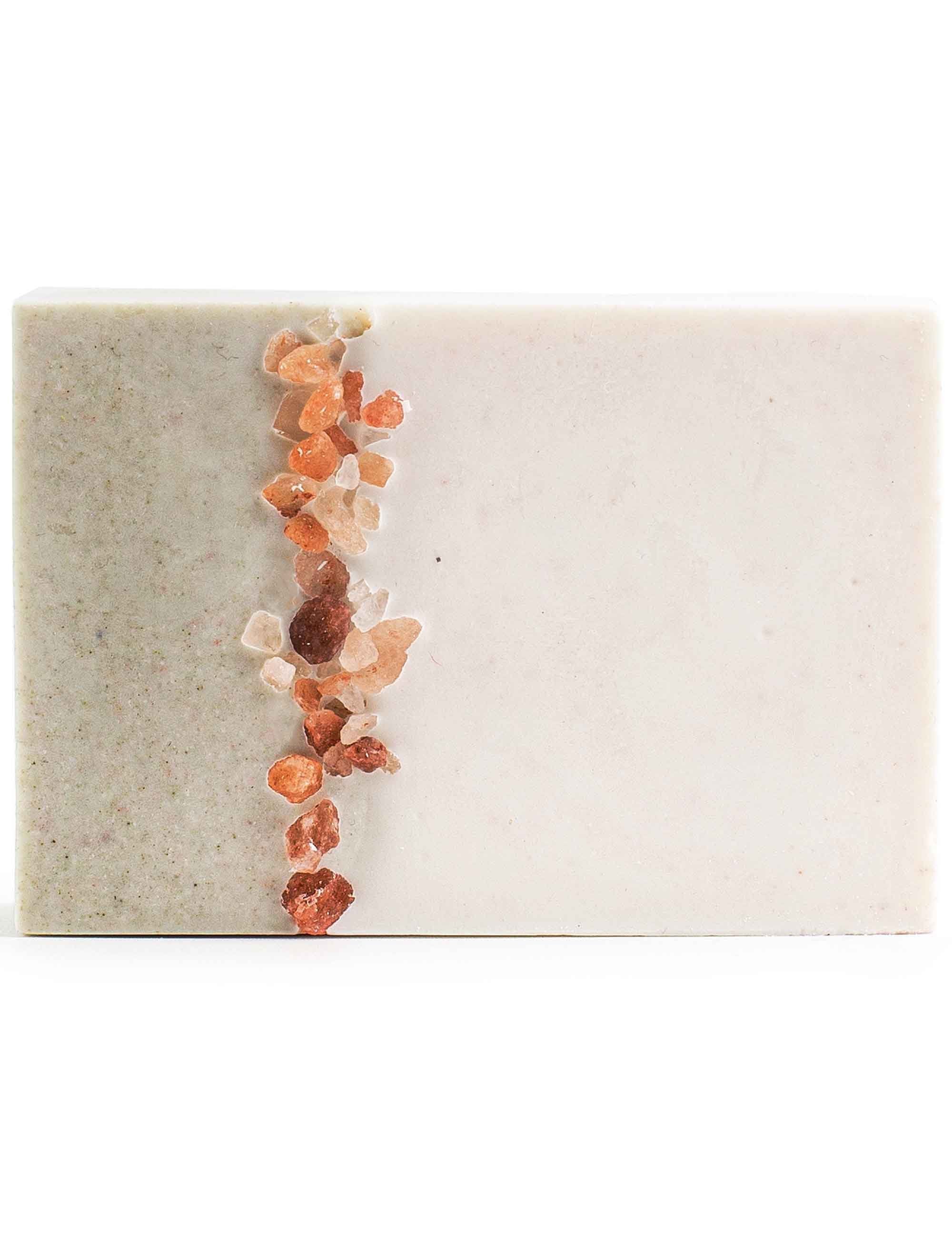 Scottish Handmade Salt Soap - Mandarin, Bergamot, Rosemary & Cedar