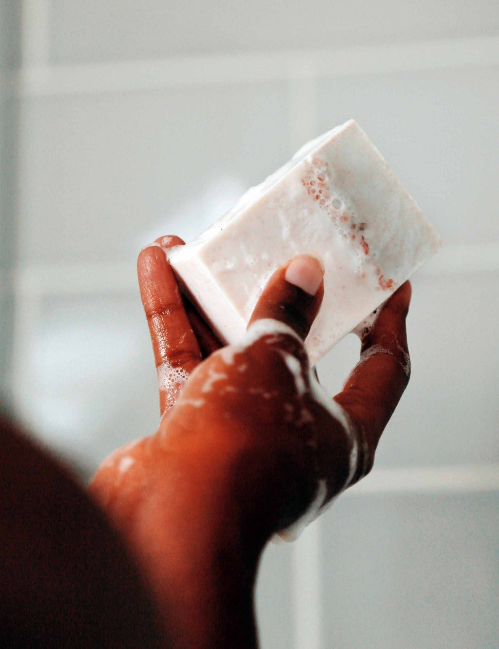 Scottish Handmade Salt Soap - Mandarin, Bergamot, Rosemary & Cedar