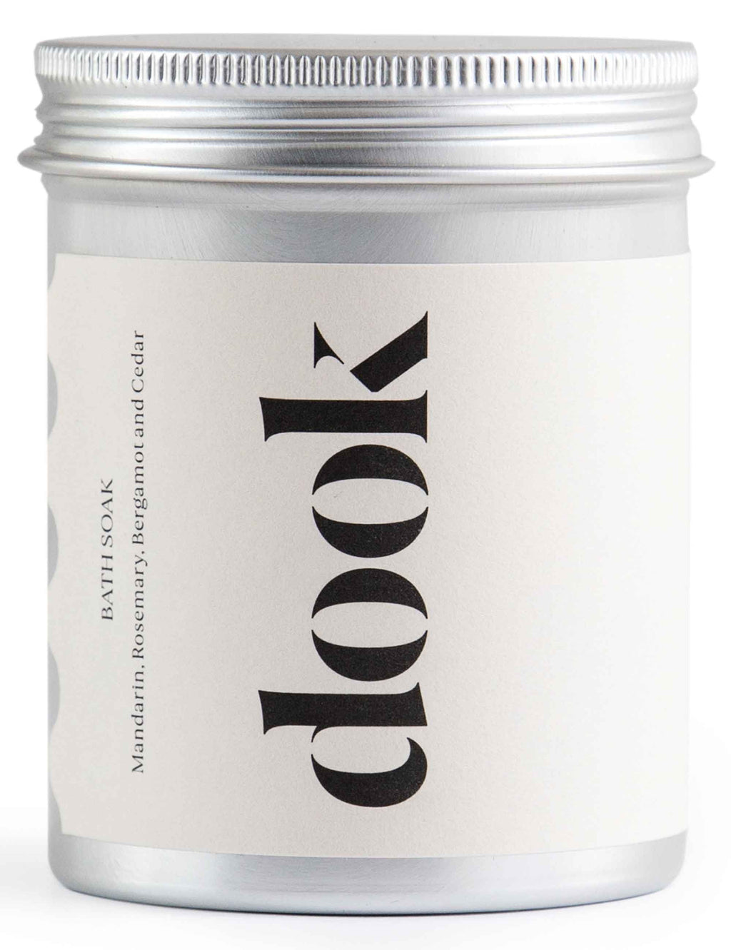 Bath Salts Tin (200g) - Mandarin, Bergamot, Rosemary and Cedar