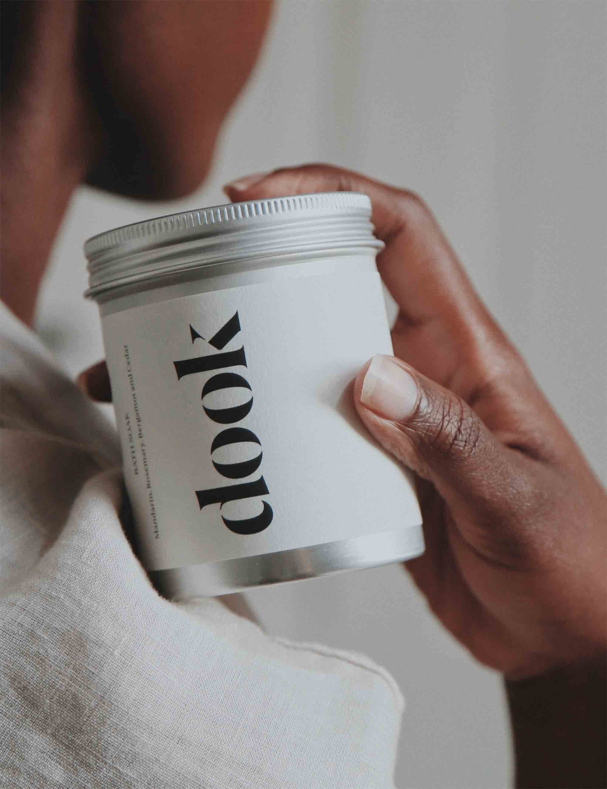 Bath Salts Tin (200g) - Mandarin, Bergamot, Rosemary and Cedar