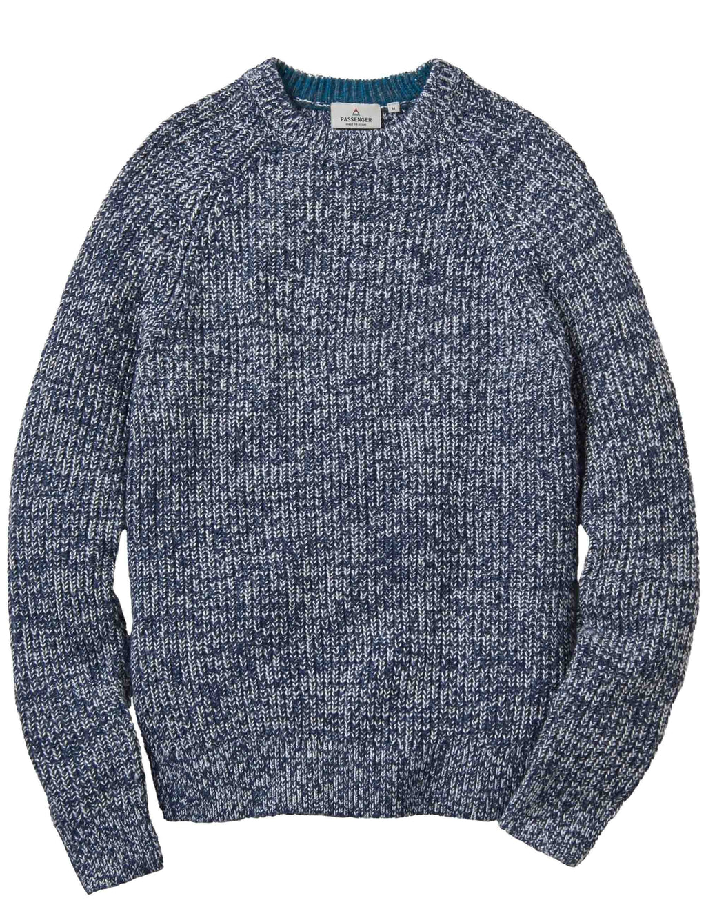 Fog Recycled Knitted Jumper - Grey Marl