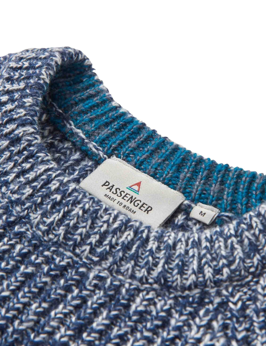 Fog Recycled Knitted Jumper - Grey Marl