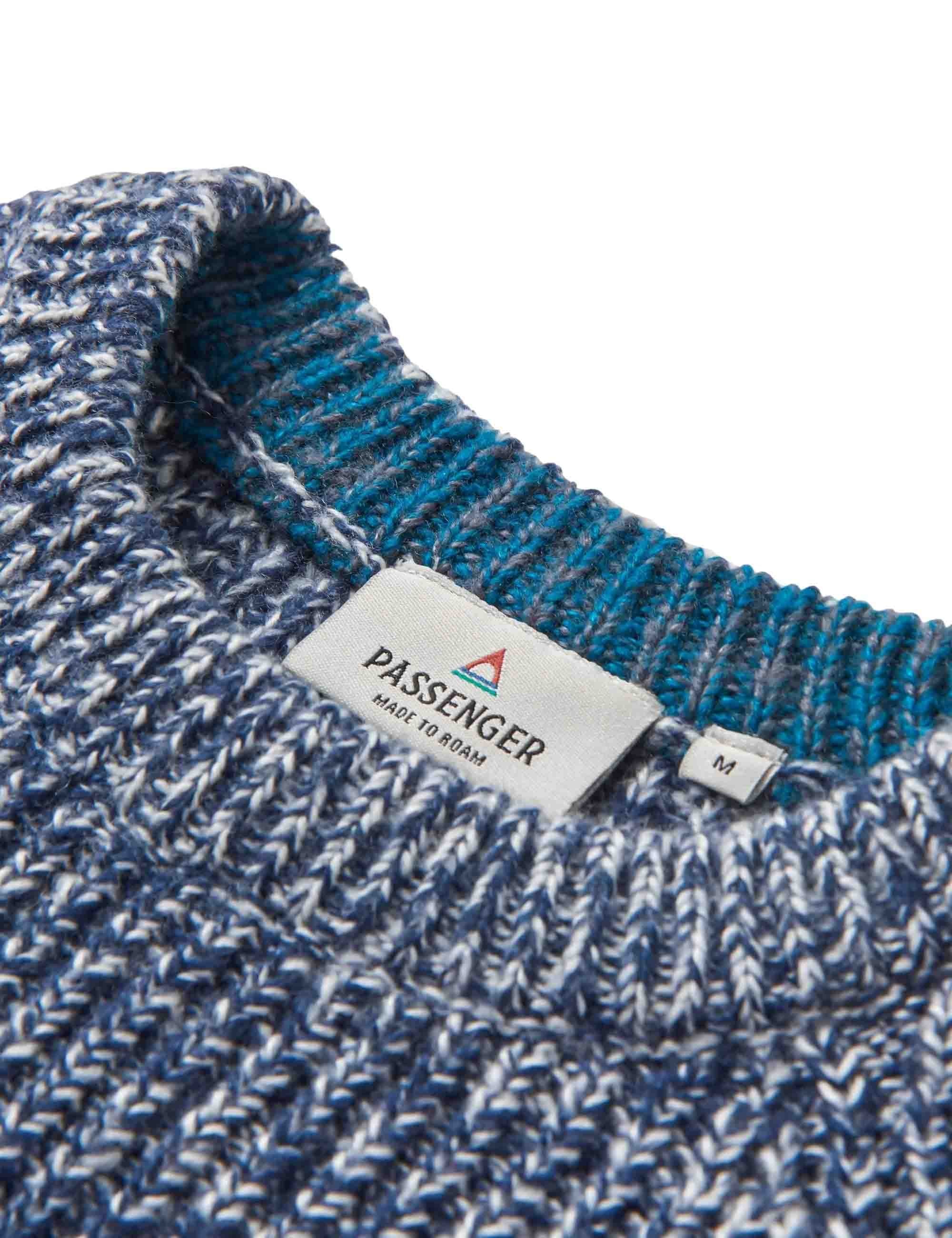 Fog Recycled Knitted Jumper - Grey Marl