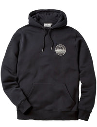 Odyssey Recycled Cotton Hooded Sweat - Black