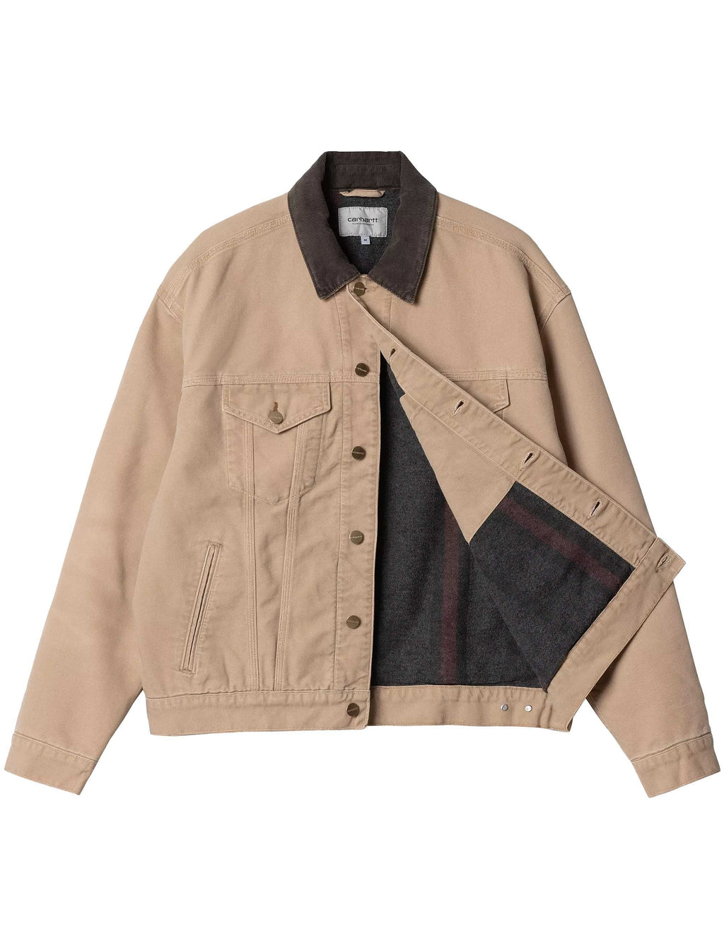 Dayton Trucker Jacket - Dusty H Brown