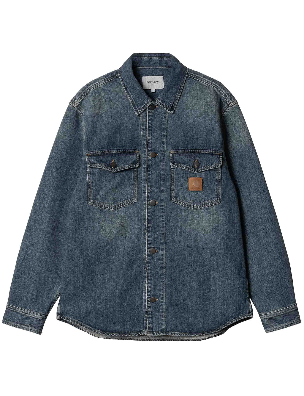 Lincoln Denim Shirt /Jacket - Blue Worn Wash