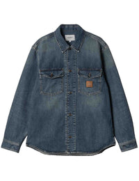 Lincoln Denim Shirt /Jacket - Blue Worn Wash