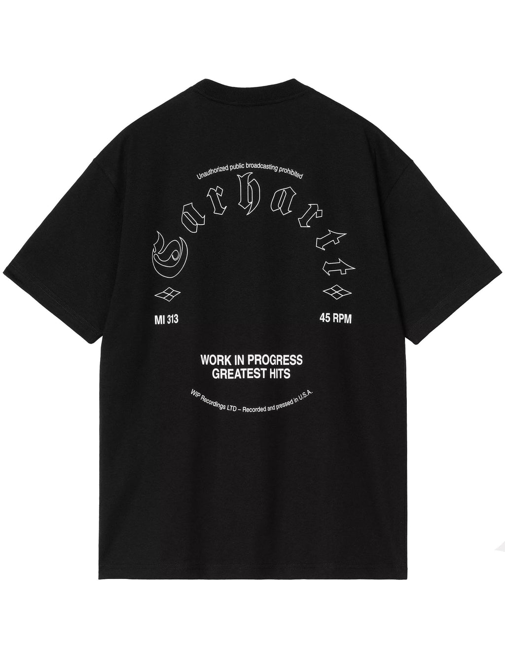 Greatest Hits T-Shirt - Black/White