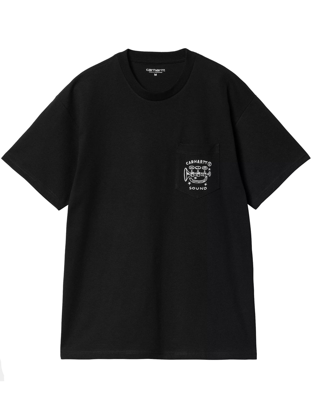 Fragment Pocket T-Shirt - Black