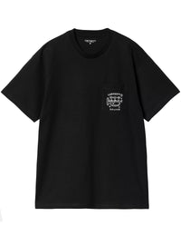 Fragment Pocket T-Shirt - Black