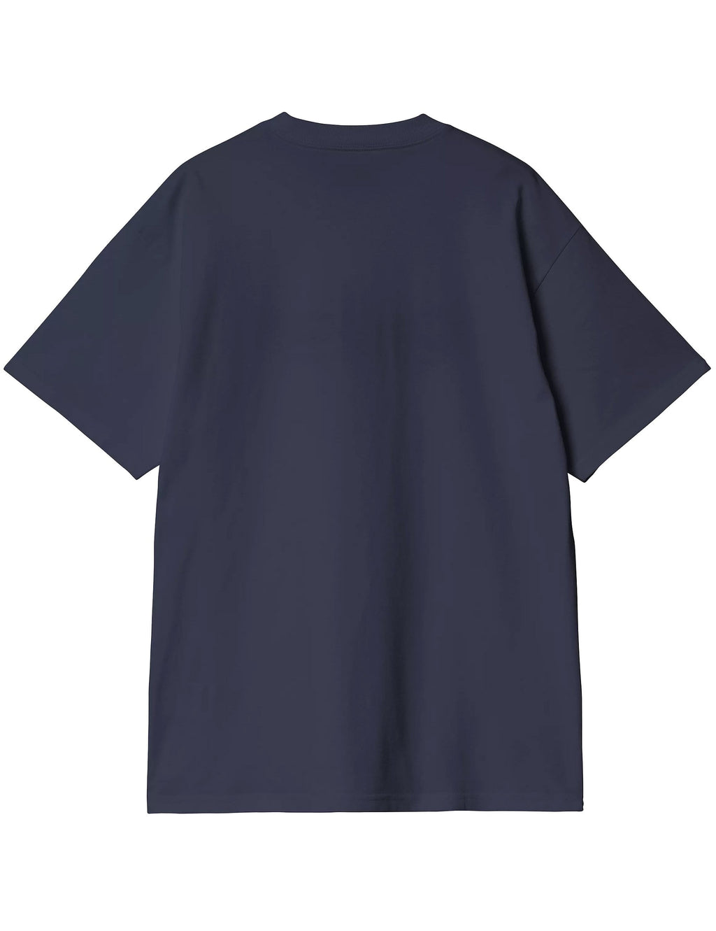 Label Script T-Shirt - Blue