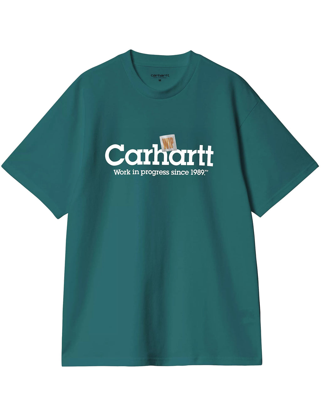 Label Script T-Shirt - Malachite