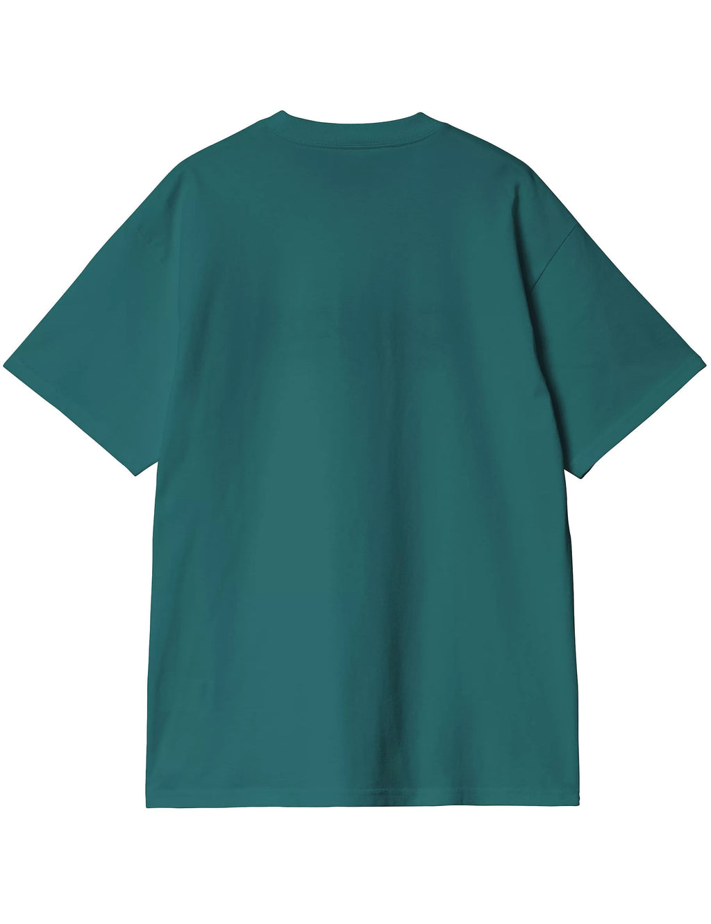 Label Script T-Shirt - Malachite