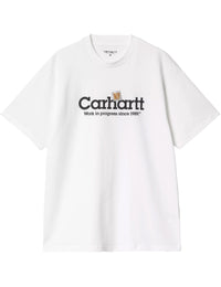 Label Script T-Shirt - White