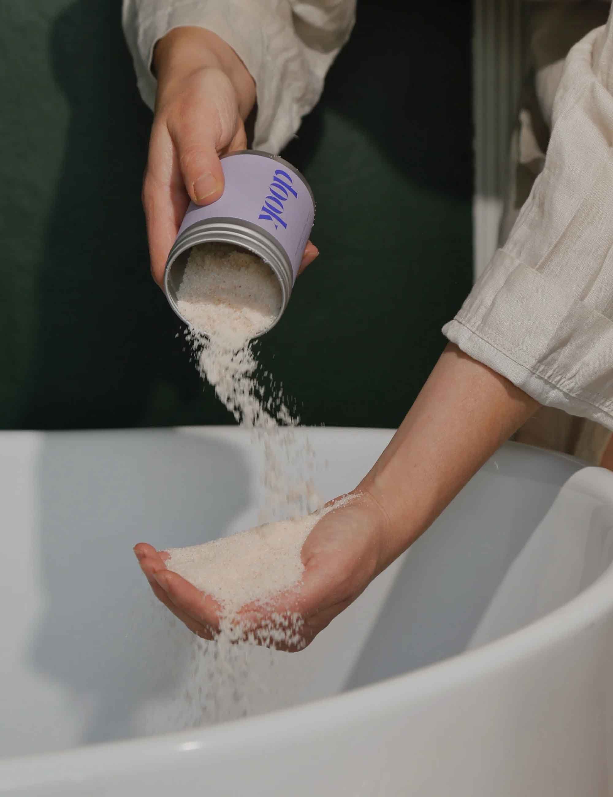 Bath Salts Tin (200g) - Lavender, Mandarin, Coriander & Cedar