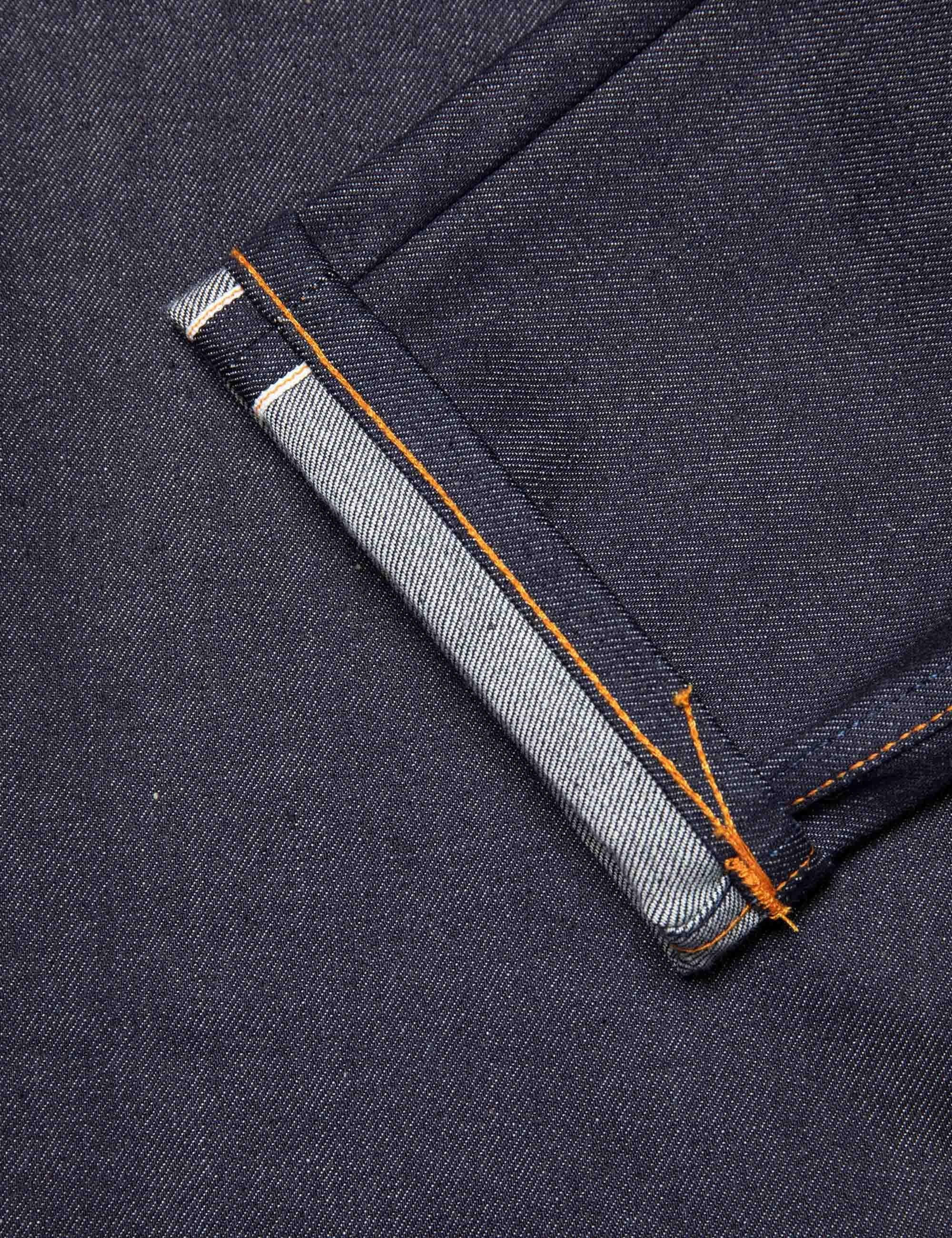 Nudie Jeans Solid Ollie Jeans - Dry Japan Selvedge