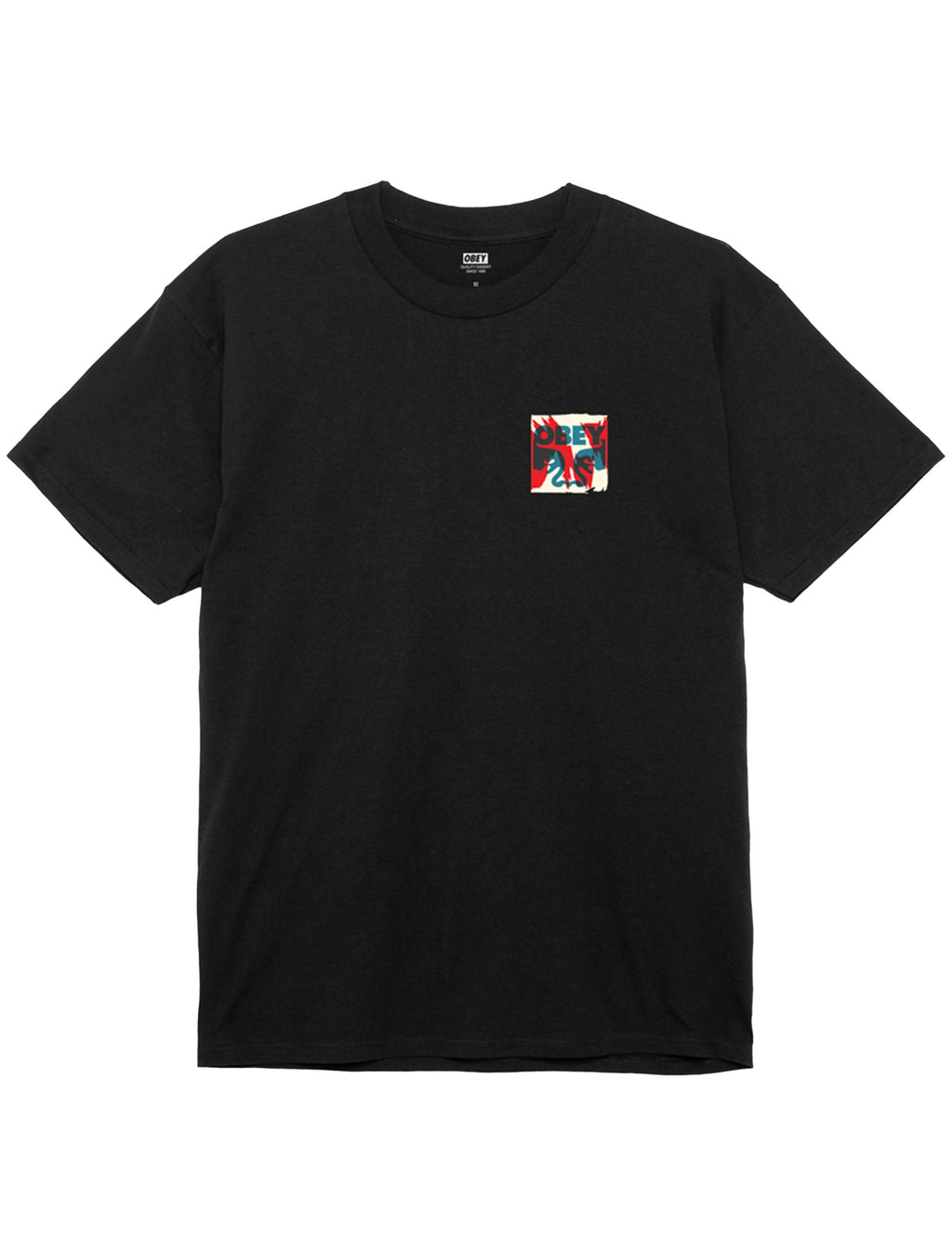 Torn Posters Icon T-Shirt - Black