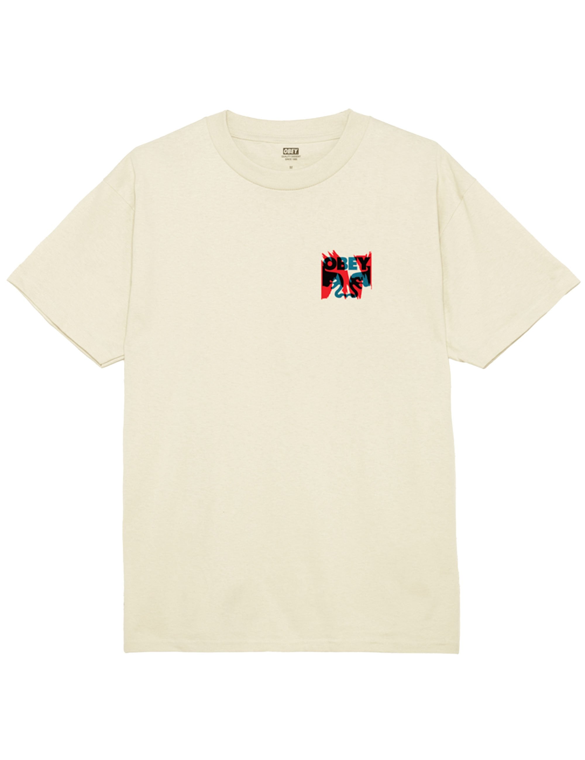 Torn Posters Icon T-Shirt - Cream