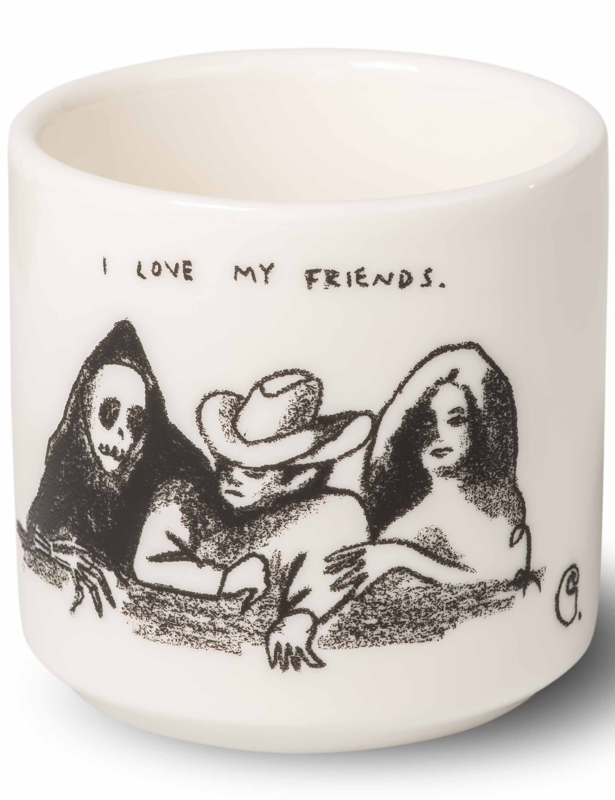 Pepe and Friends Mug - White/Black