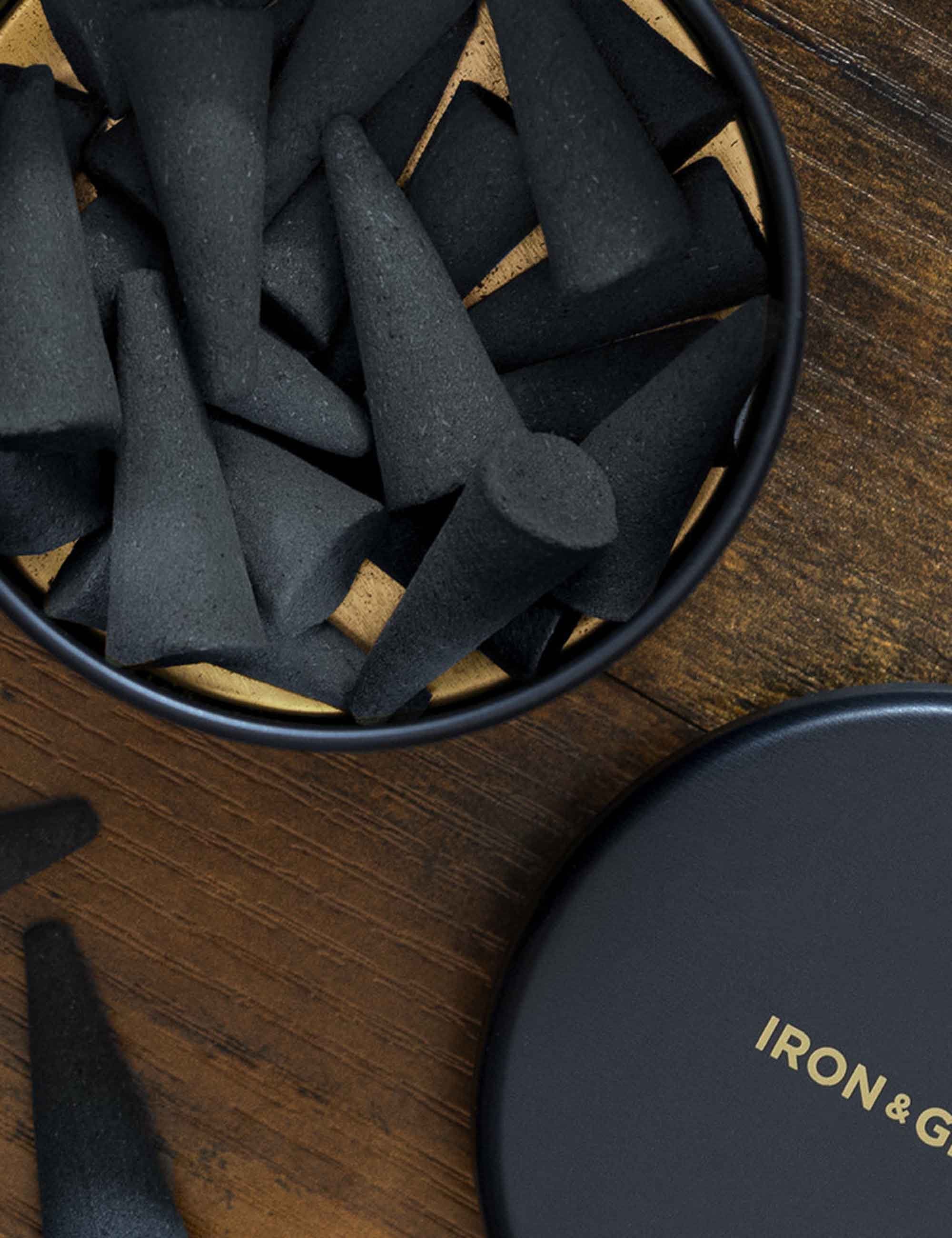 Aroma Incense Cones Tin - Sandalwood