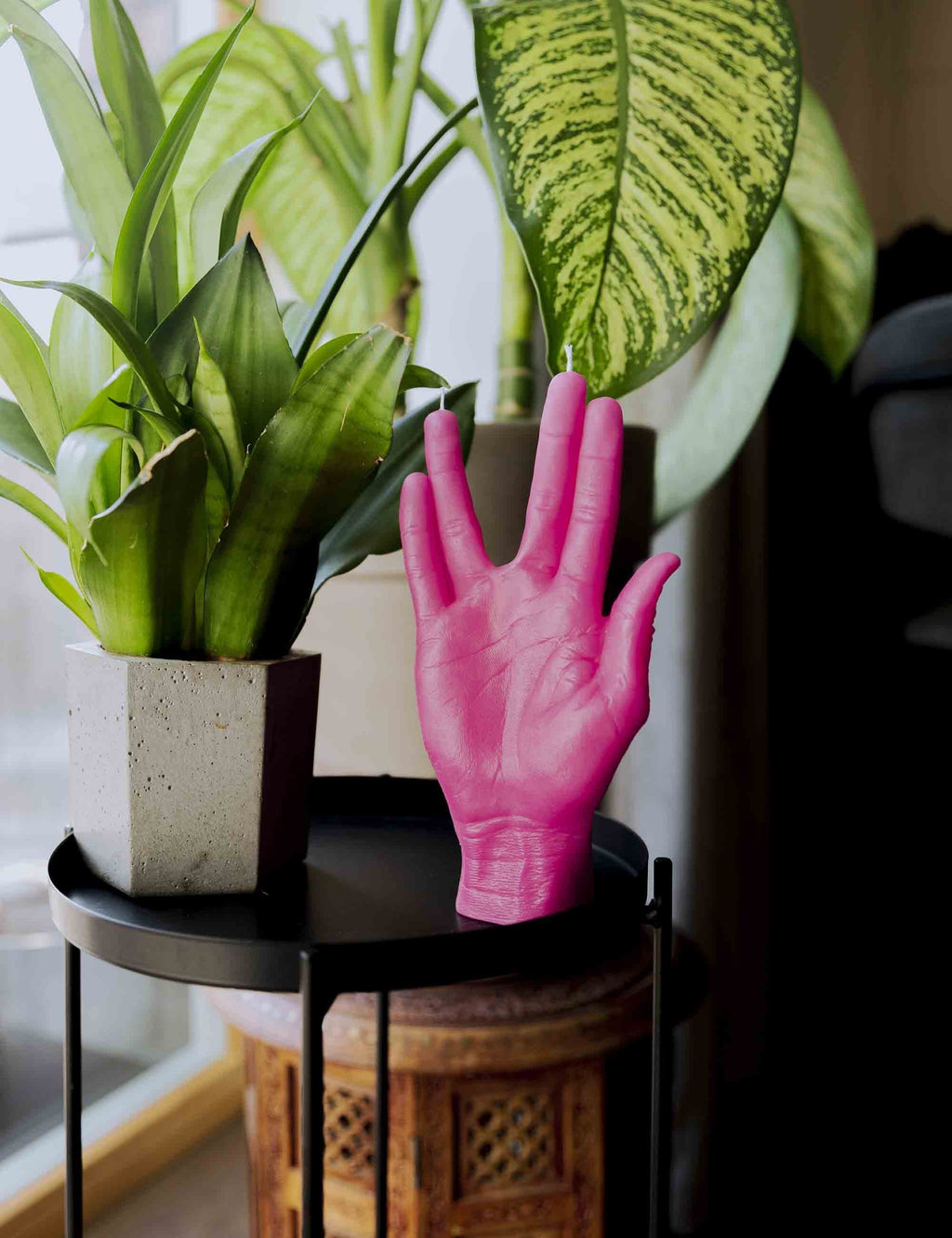 LLAP Hand Candle - Pink