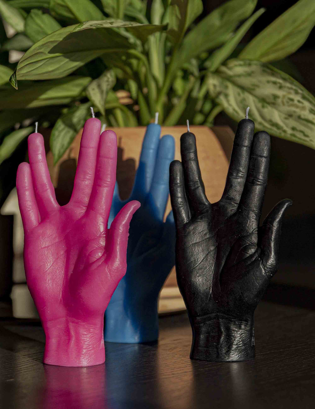 LLAP Hand Candle - Pink