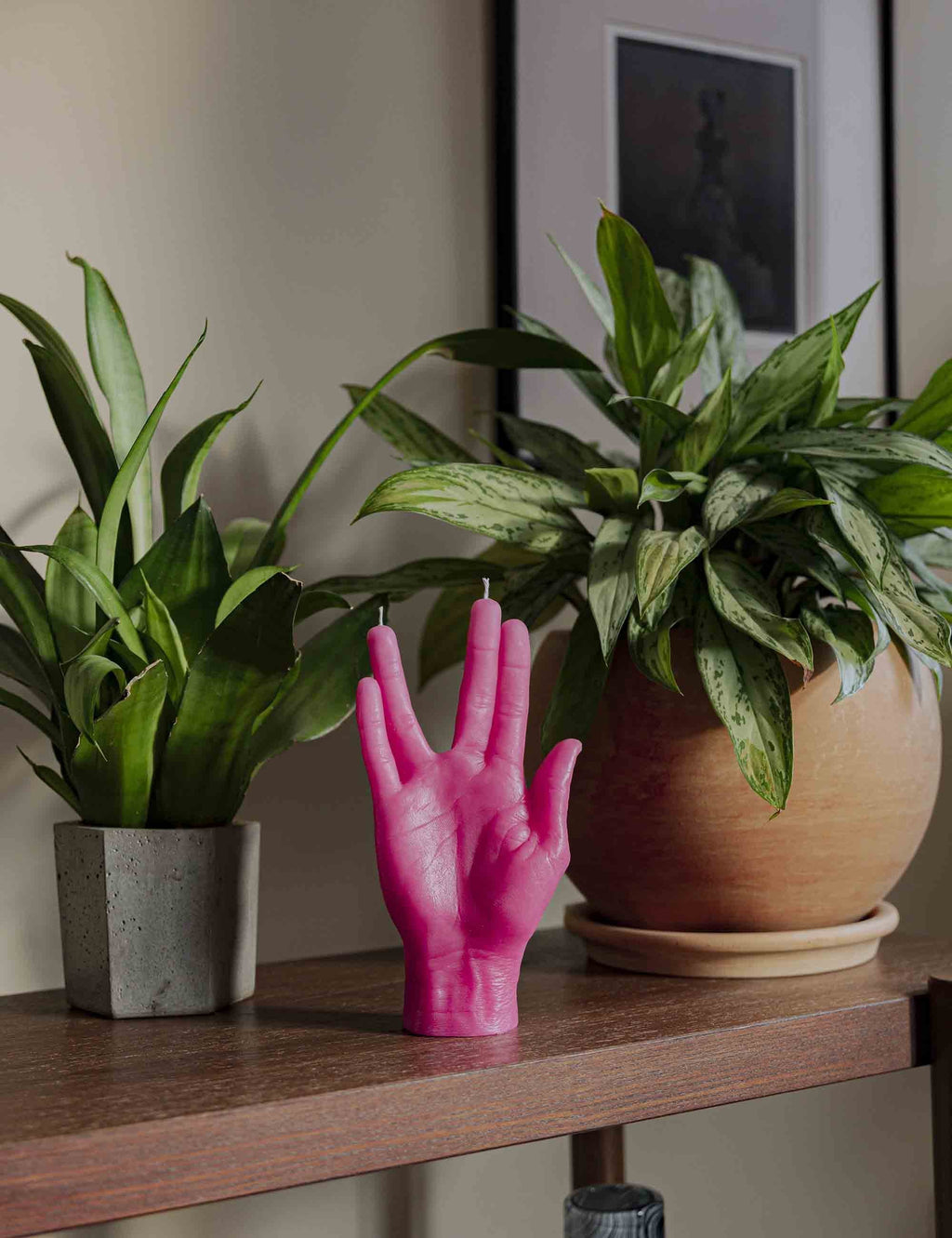 LLAP Hand Candle - Pink