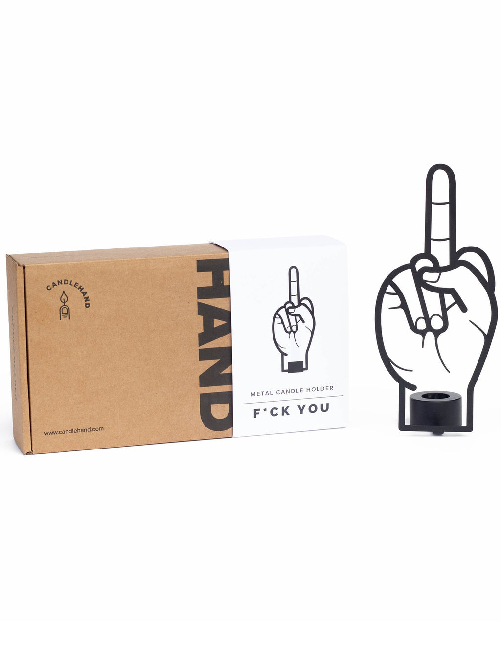 F*ck You Candle Holder - Black