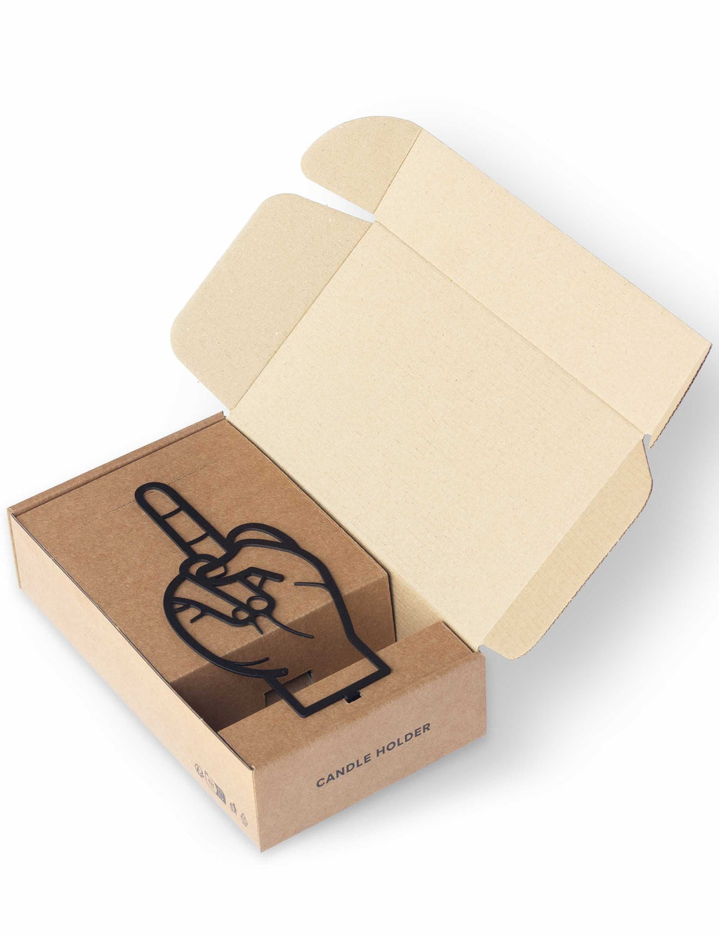 F*ck You Candle Holder - Black