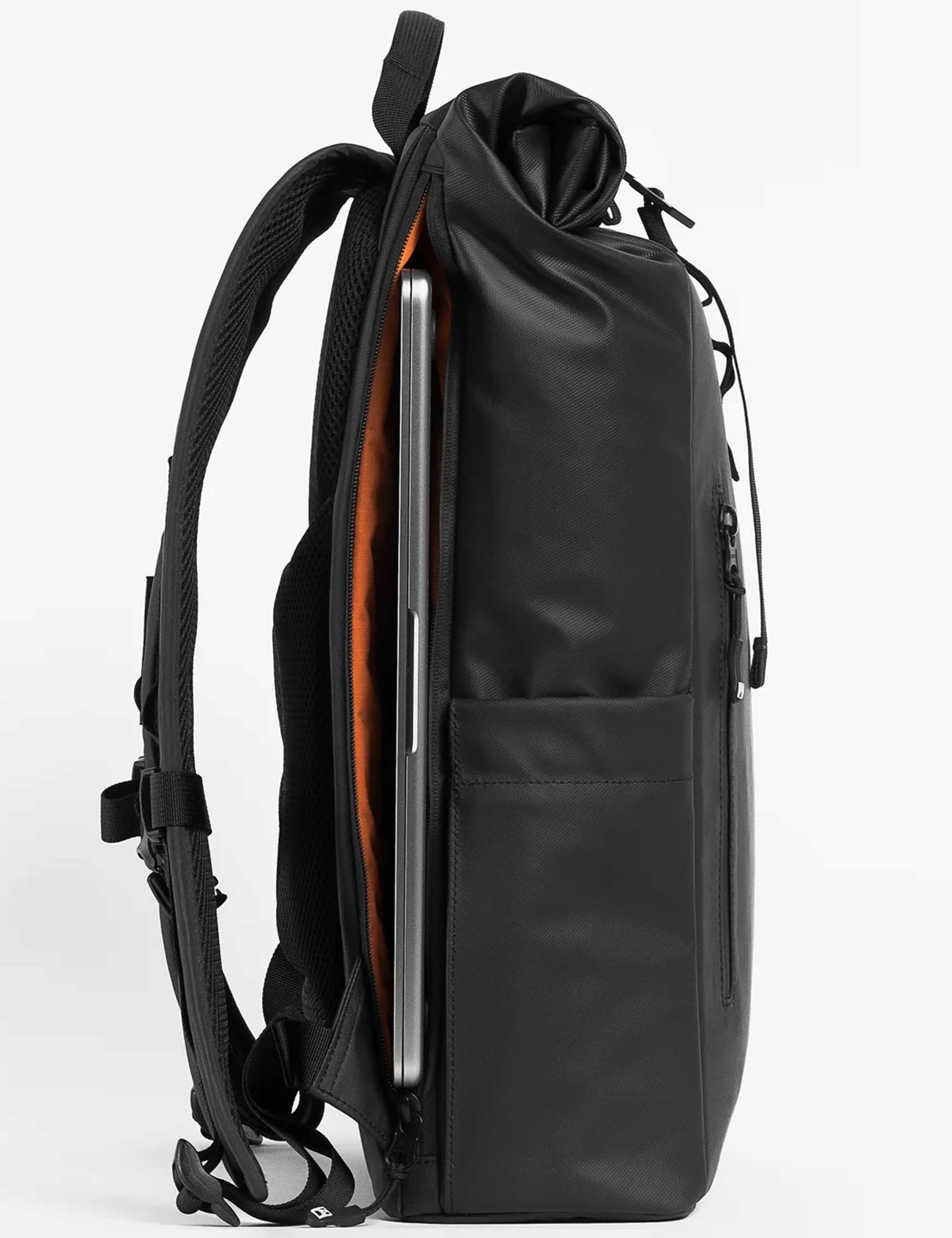 The Rolltop 15L Backpack - All Black
