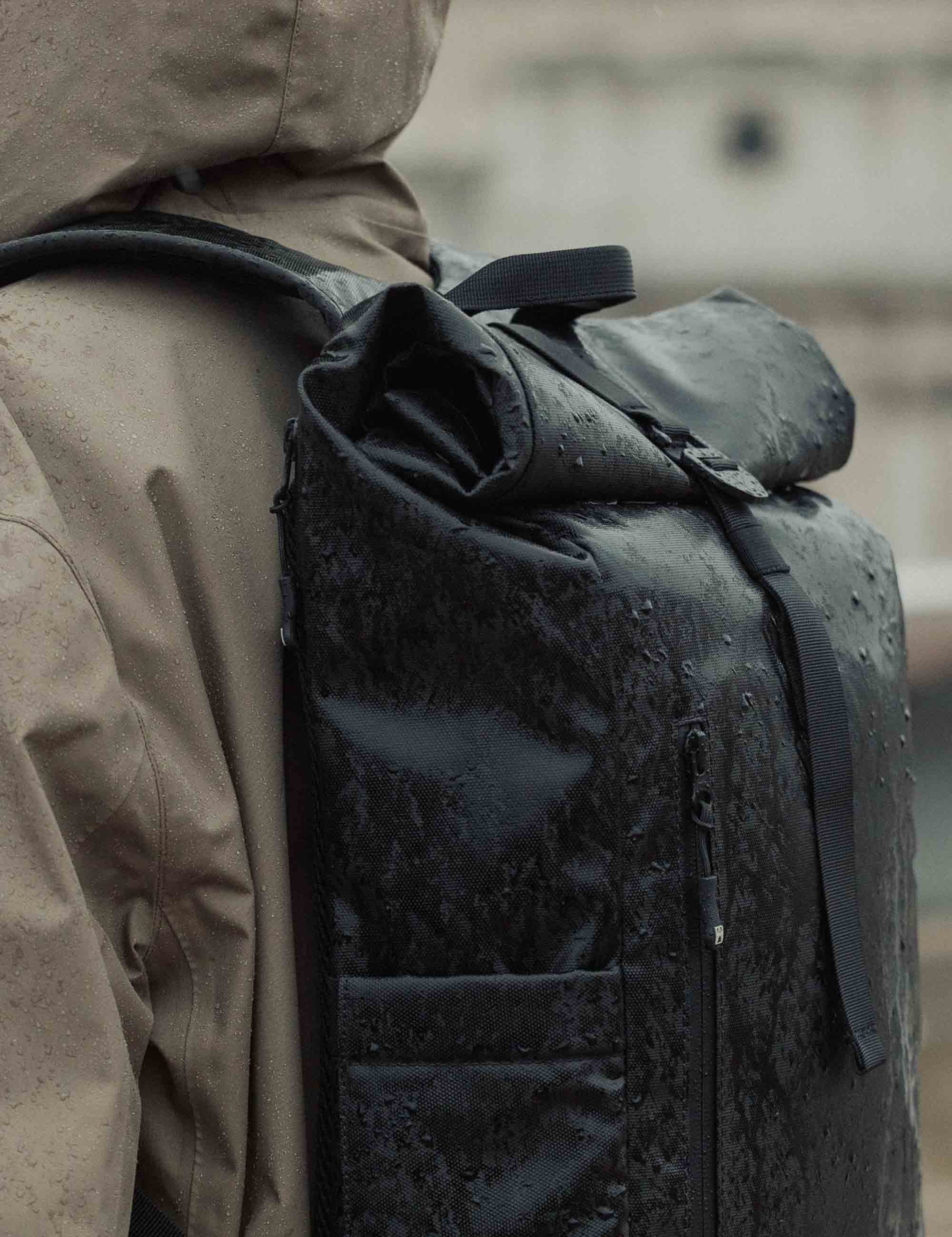 The Rolltop 15L Backpack - All Black