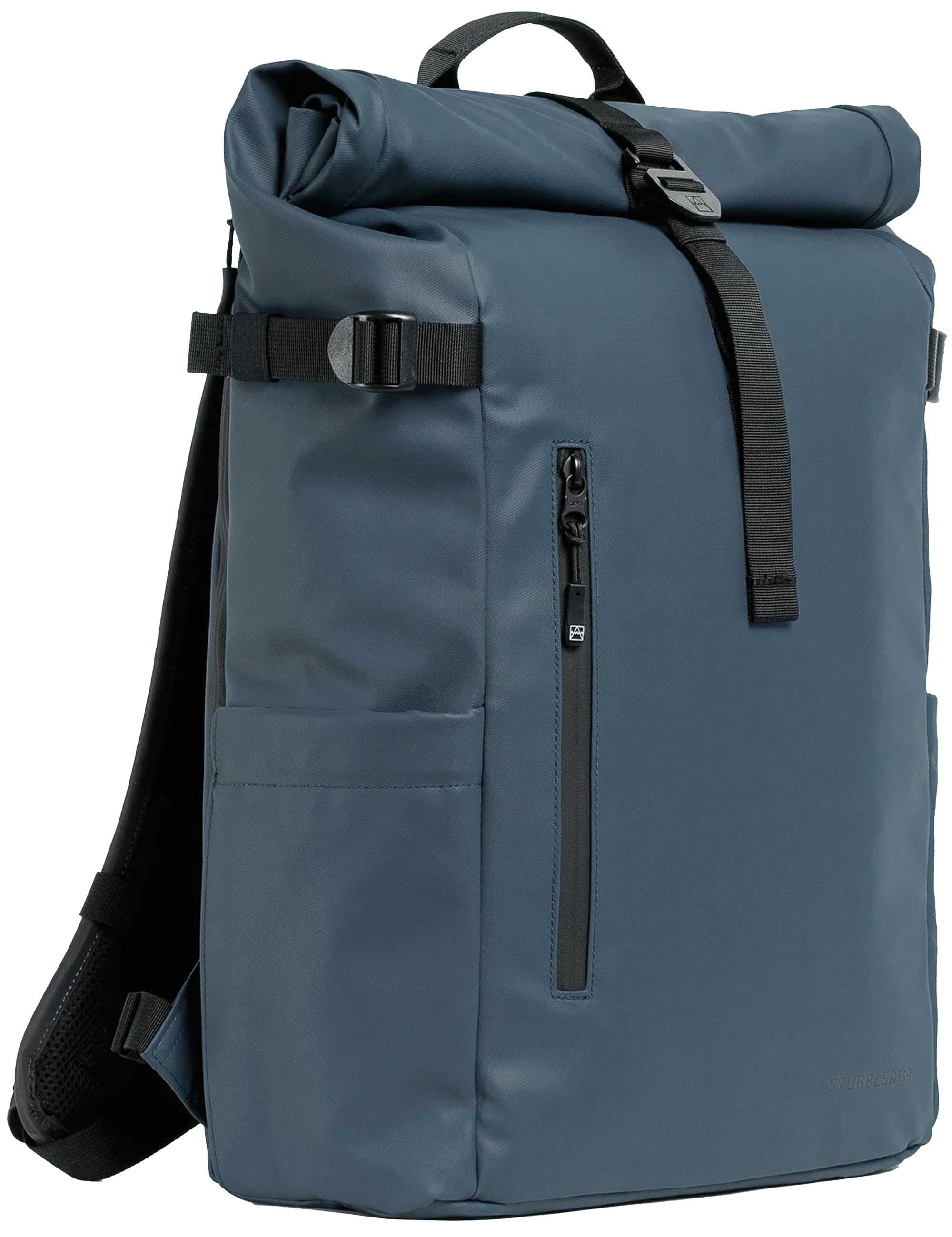 Stubble & Co The Roll Top Backpack 20L - Tasmin Blue