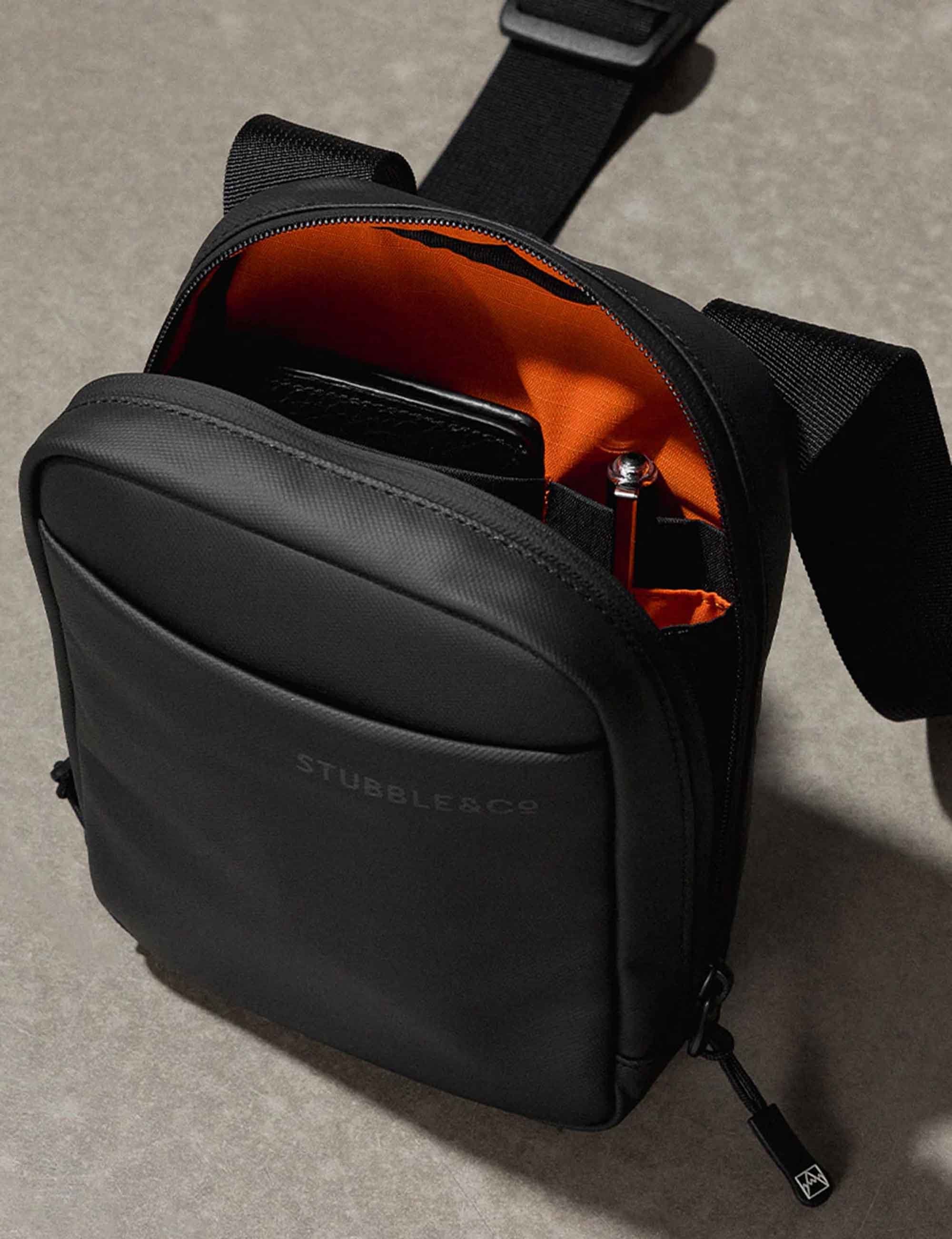 Stubble & Co The Shoulder Bag - All Black