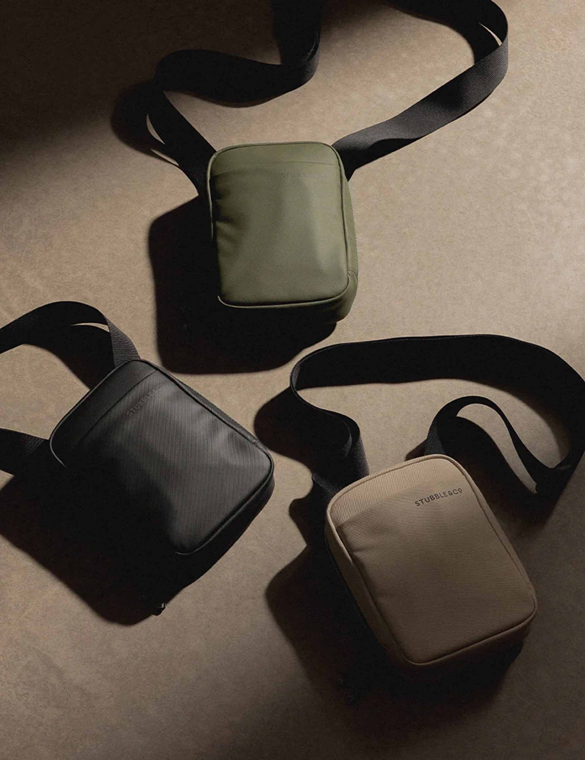 Stubble & Co The Shoulder Bag - All Black