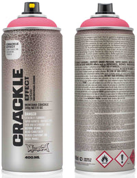 Crackle Effect Spray Paint 400ml - Begonia Pink EC3010