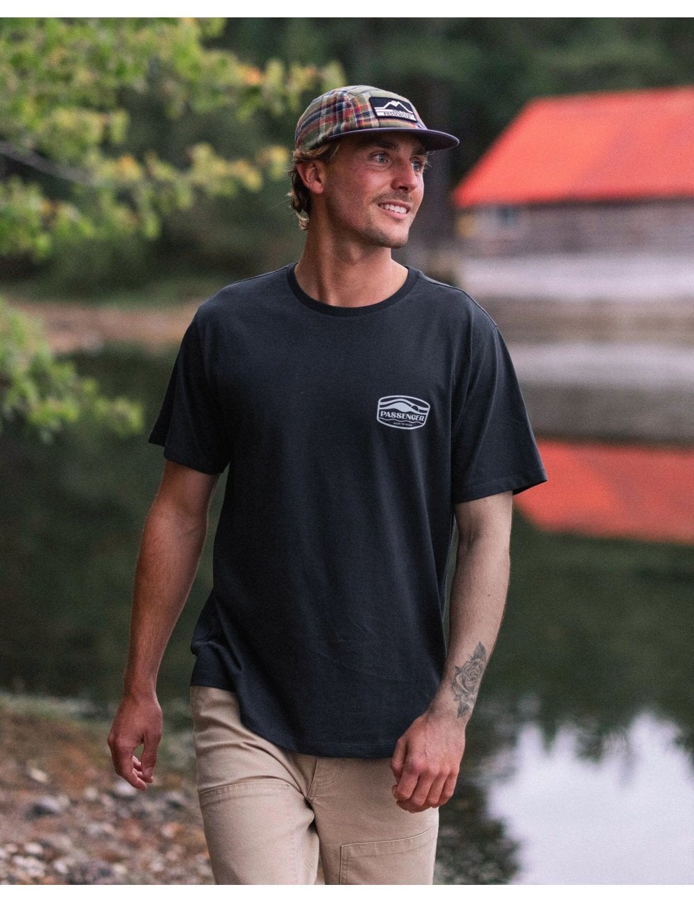 Rambler Organic Cotton T-Shirt - Black