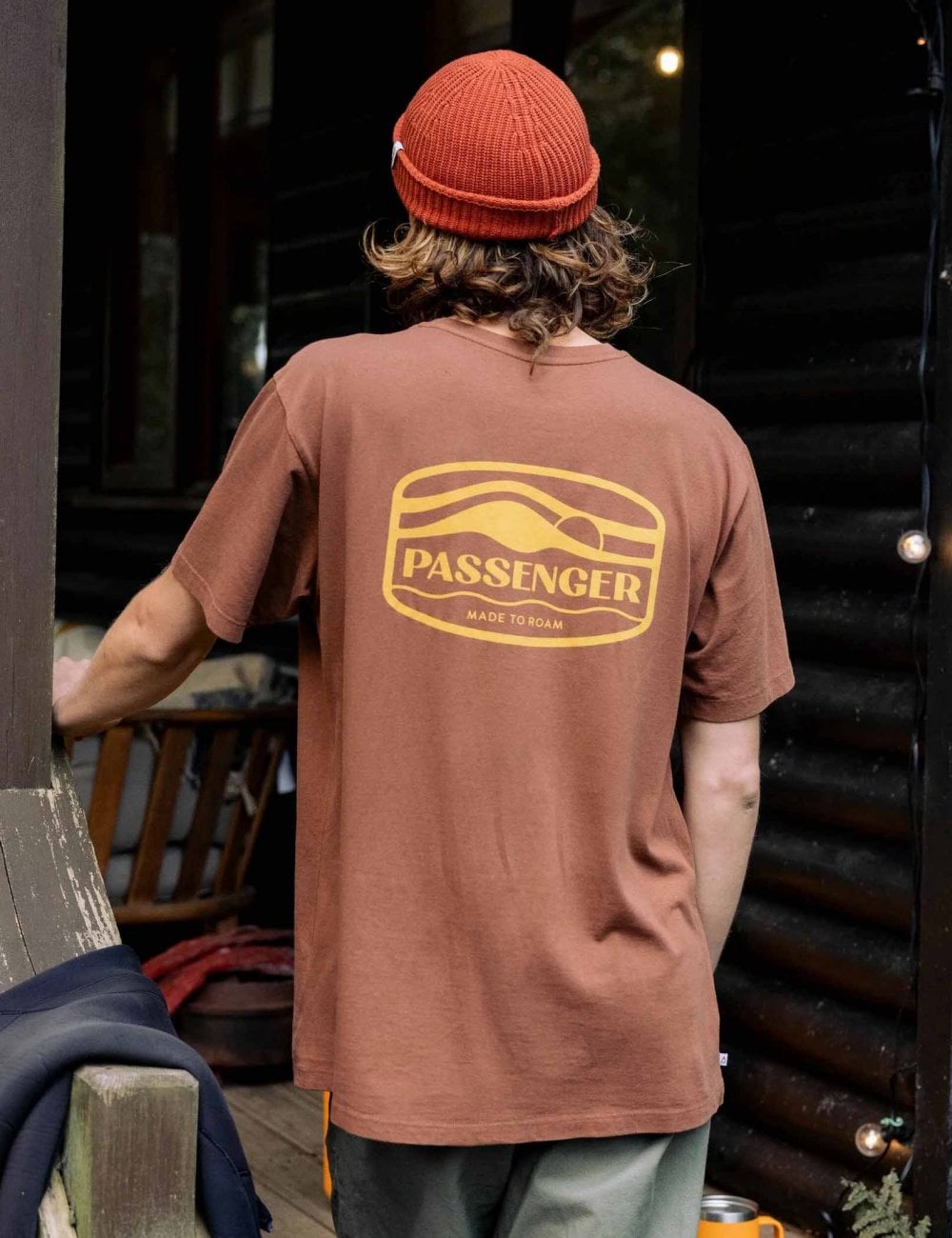 Rambler Organic Cotton T-Shirt - Cappuccino