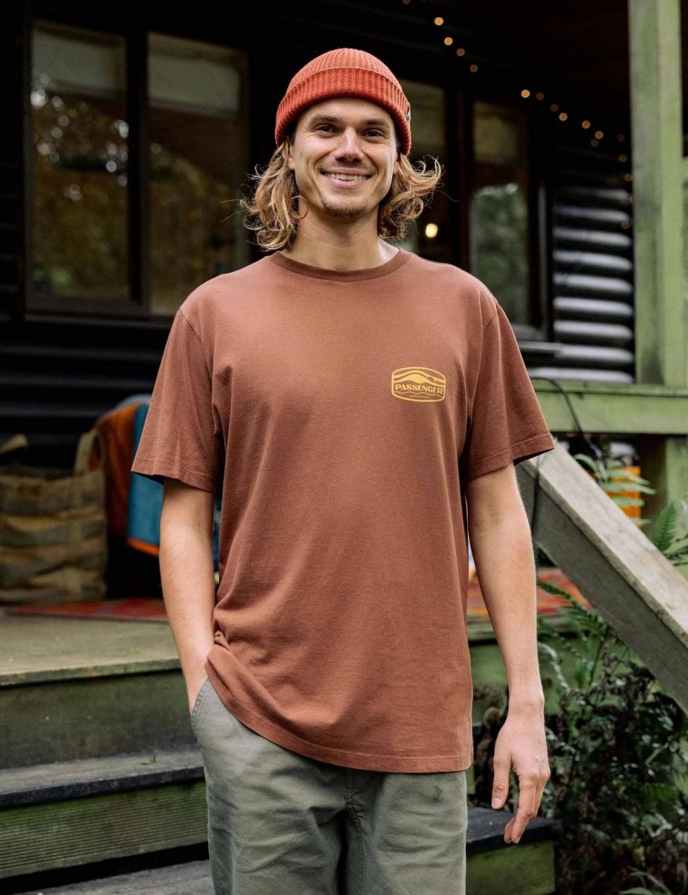 Rambler Organic Cotton T-Shirt - Cappuccino