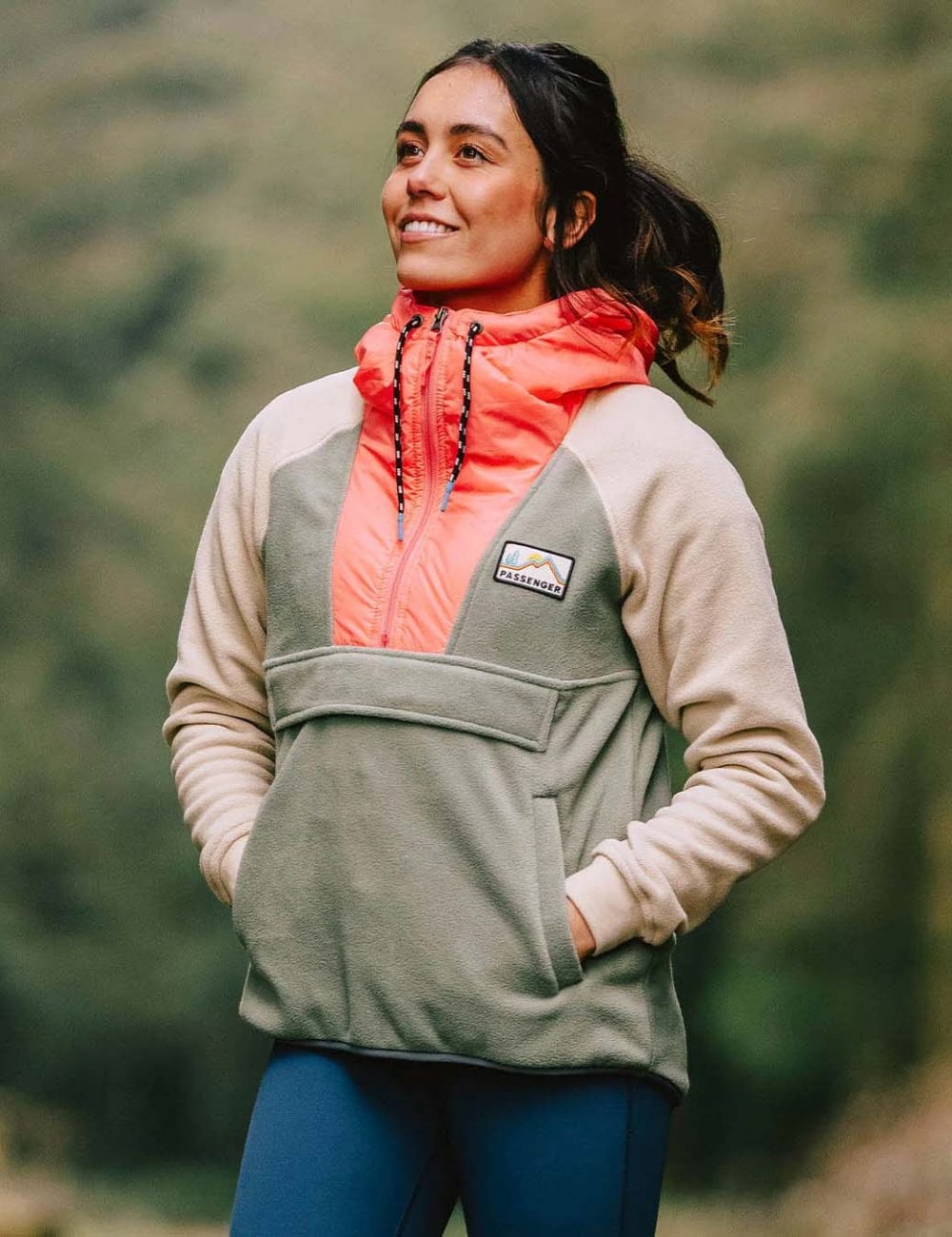 Women's Alexander Hooded Fleece - Pistachio