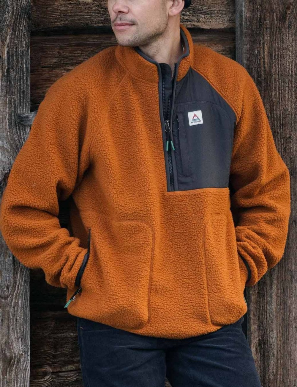 Offgrid 2.0 1/2 Zip Sherpa Fleece - Glazed Ginger