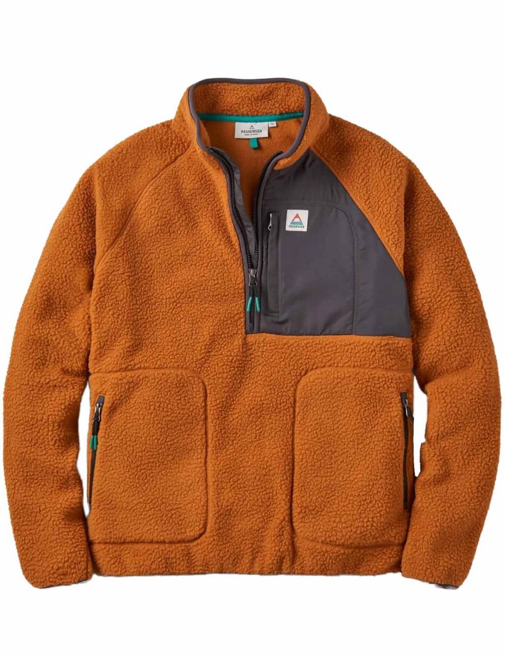 Offgrid 2.0 1/2 Zip Sherpa Fleece - Glazed Ginger