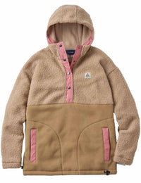 Women's Call Hooded Fleece Hood - Feather/Biscuit