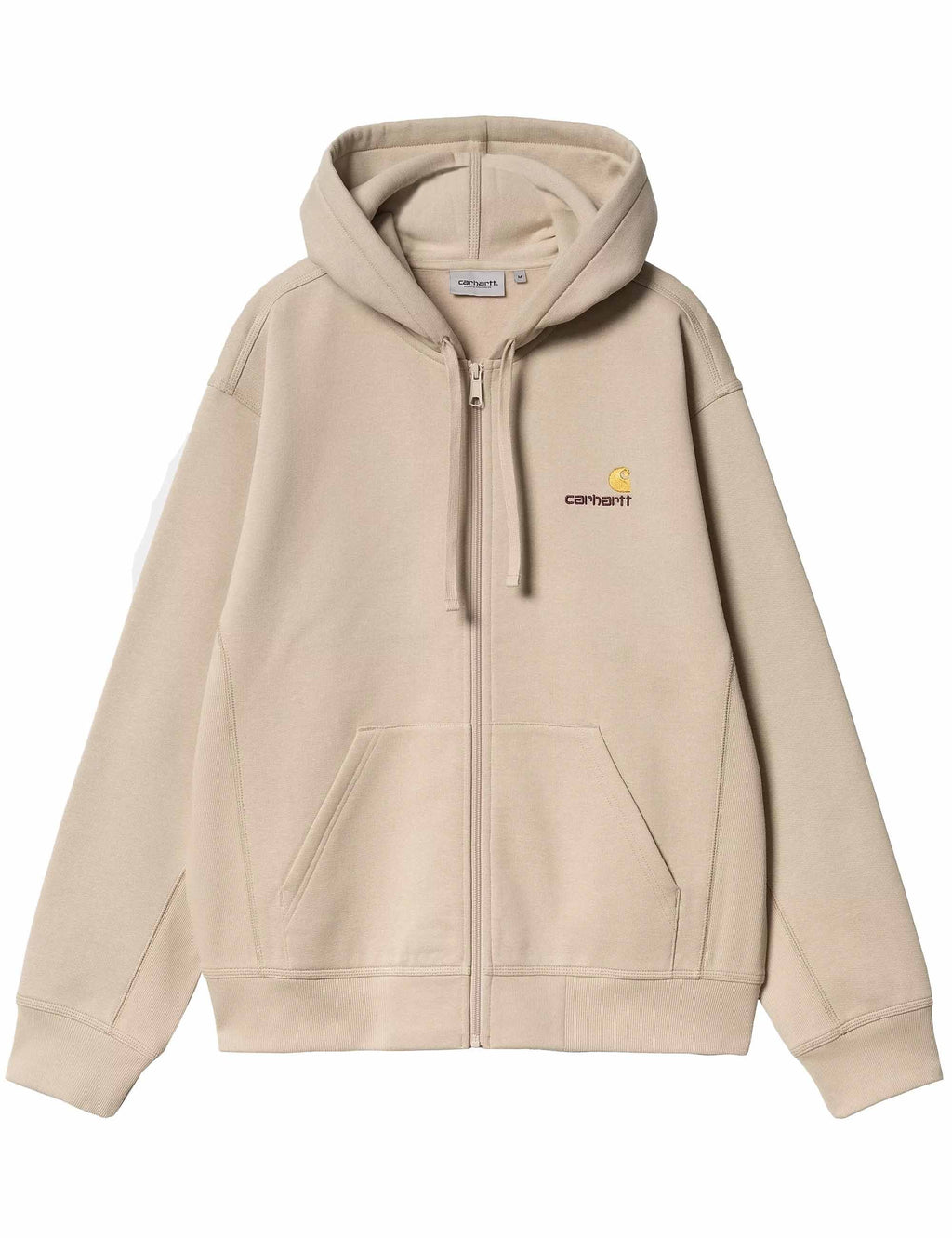 American Script Hooded Jacket - Fleur De Sel